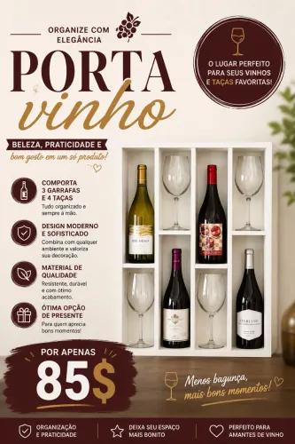 Porta vinho