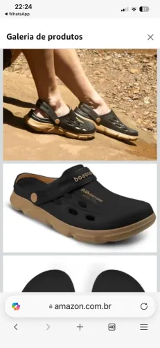Vendo Sandália Estilo Crocs
