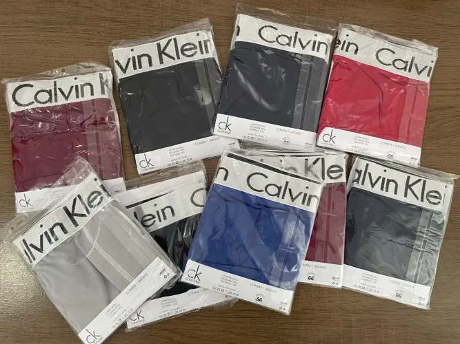 Lote 8 Cuecas Boxer GG em Microfibra - Modelagem pequena - Novas