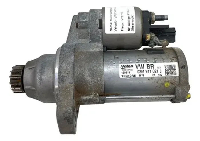 Motor De Partida 13 Dentes Volkswagen Virtus 1.0 Autom 2019