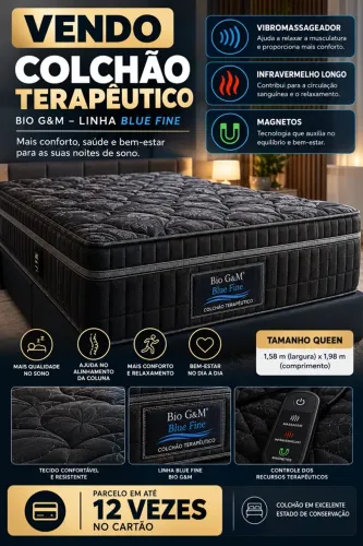 Colchão terapêutico com massagem