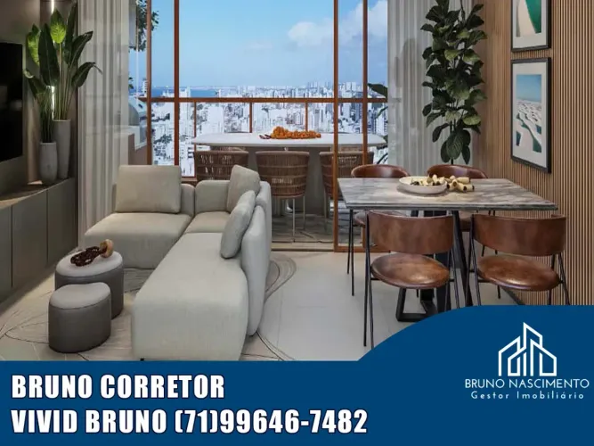 APARTAMENTO 3 SUÍTES 78M² - VIVID PITUBA