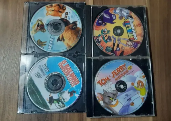 Dvd Infantil Original Sem capa