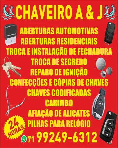 Chaveiro 24 horas 