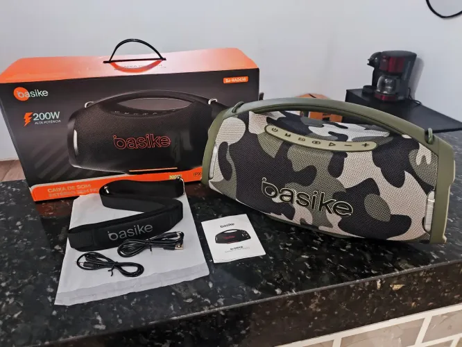 CAIXA DE SOM BASIKE 200W