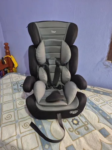 Cadeirinha Cosco Kids, Tour, 9 a 36 Kg, Cinza e <br>Preto