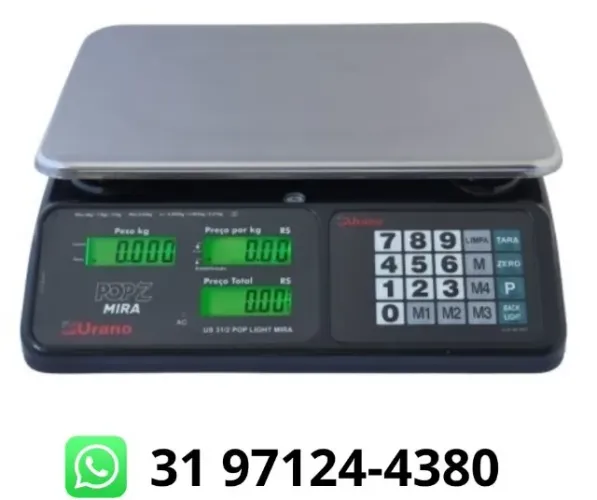 Balança Eletrônica 30KG Urano Nova