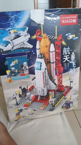 Bloco de montar Lelebrother 500 peças estilo lego