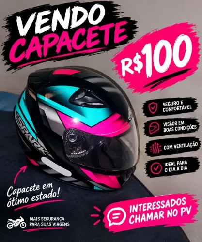 Vendo capacete