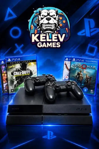 PlayStation 4 1TB + 2 Controles + 4 Jogos (Ps4)