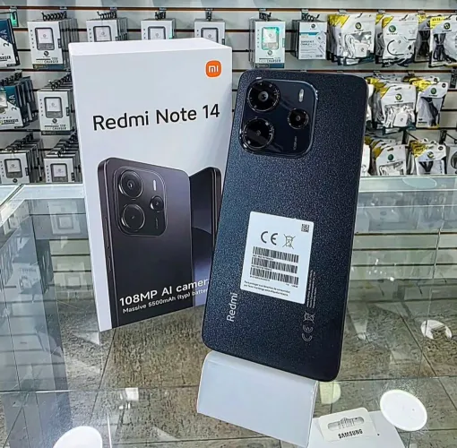 REDMI NOTE 14 4G 8RAM 256GB - PRETO 