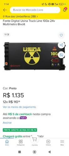 Fonte de som usina 