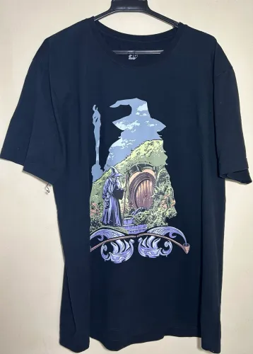 03 camisas temáticas O Hobbit é Senhor dos Anéis da Nerdstore - Usadas em Bom Estado