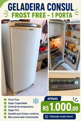 Geladeira Frost Free ÓTIMA