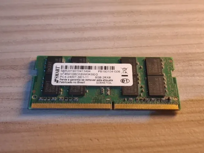 Memória RAM Notebook 8GB DDR4 2400MHz SMART
