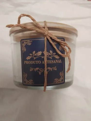 Vela Aromática diversos aromas - 100% cera de coco