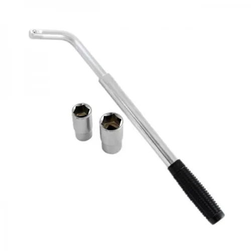 Chave Roda L Prolongável Universal Soquete 17/19mm E 21/23mm