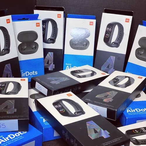 Airdots e Miband 4 da Xiaomi