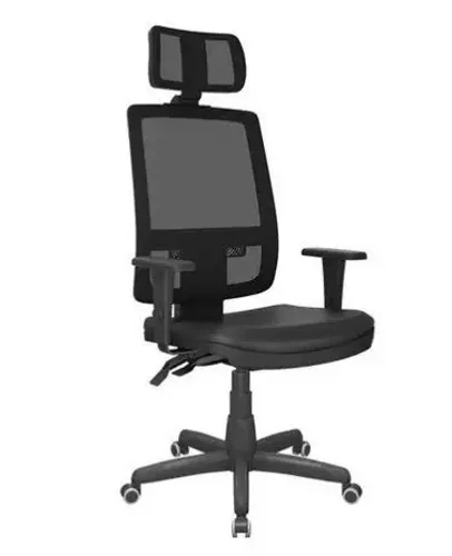 Cadeira Presidente Brizza tela Back System **Nova embalada