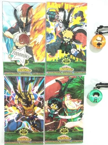 Colares Boku no Hero - NerdDog Store My Hero Academia Midoriya Bakugo Todoroki All Might