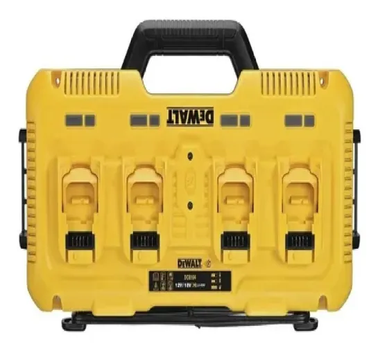 Multicarregador Rapido Dewalt 4 Entradas 12v A 20v Max 220v