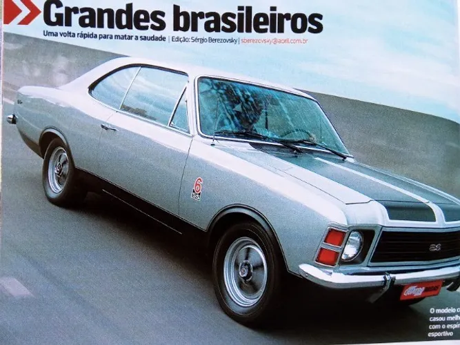 Revista Quatro Rodas - Opala SS6