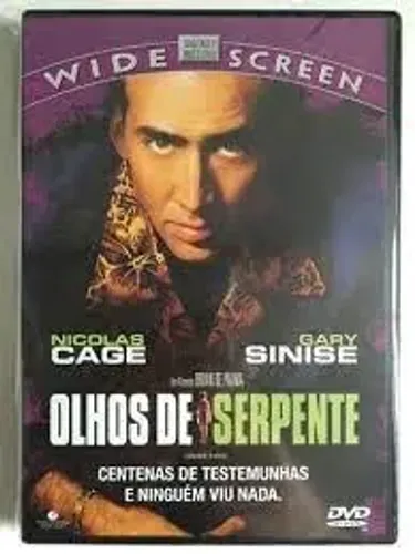 Dvd Olhos De Serpente (1998) Brian De Palma & Nicolas Cage