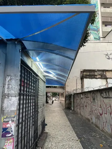 Cobertura de policarbonato