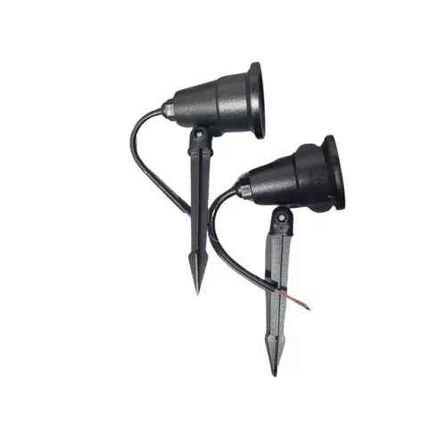 Espeto de jardim branco frio 6500 kit