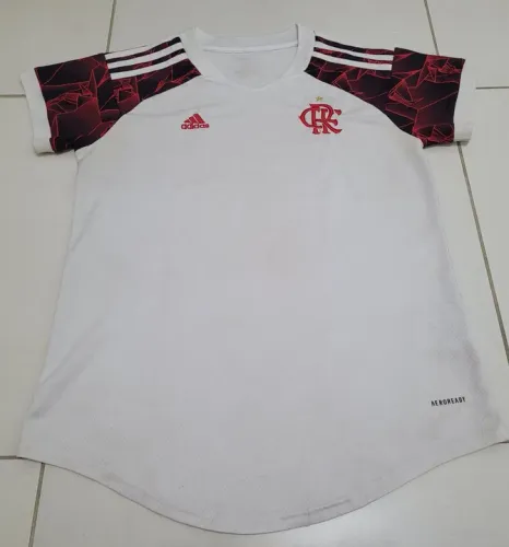 Camisa original Branca Flamengo adidas infantil