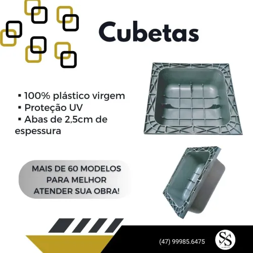 Vendo Cubetas para Lajes - Direto de Fábrica