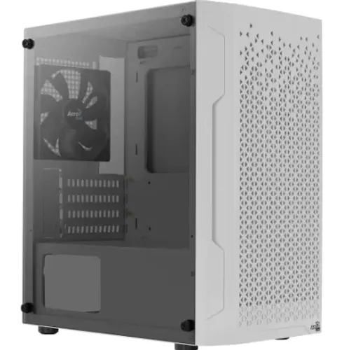 Gabinete Gamer Aerocool Trinity Mini White *Com 1 Fan Sem Led* - WZetta