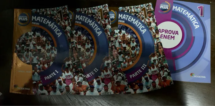 Matemática Moderna Plus Paivá - 1º Ano - 3 Volumes
