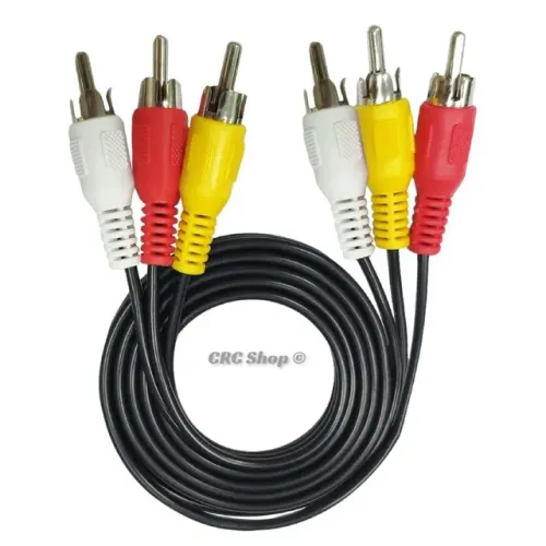 Cabo DVD RCA x RCA 1,5 Metros