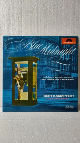 Disco de vinil LP Jazz Blue Midnight Bert Kaempfert 