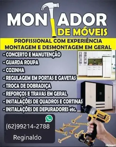 Montador de moveis em Anápolis e região 