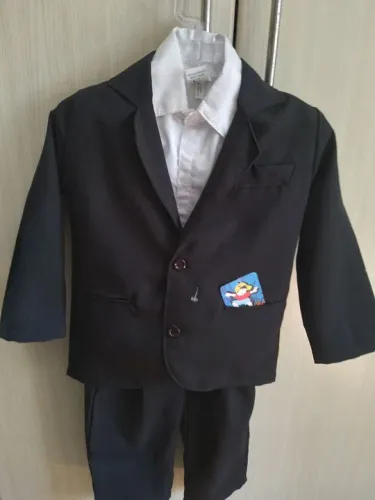 Terno Infantil - Blazer e Calça - de 1 a 2anos