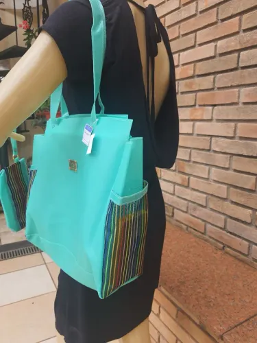 Bolsa praia francesinha Blue Beach original