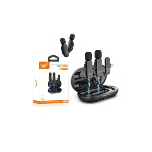 (NOVO) Kit Microfones de Lapela Altomex K61-IP-2in1