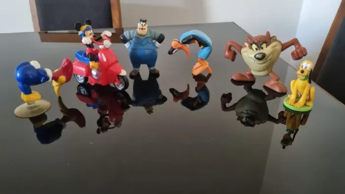  Bonecos Miniaturas McDonald's Disney Usados - Vendo Unidade Tambem