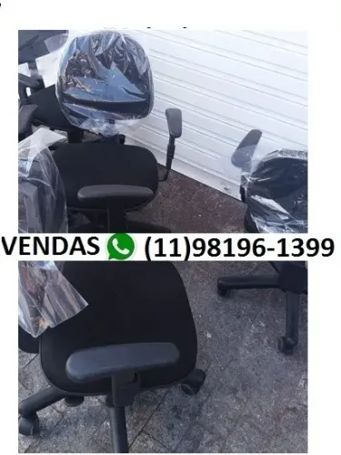 Cadeira  Escritorio Giratória Callcenter Lanhouse Telemarketing Ergonomica NR17 