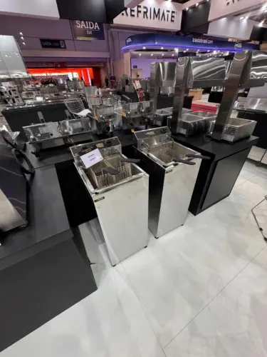 Fritador Eletrico 15 litros oleo zona fria novo 