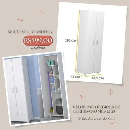 Promoção Multiuso de Lavanderia - 13/12/24 