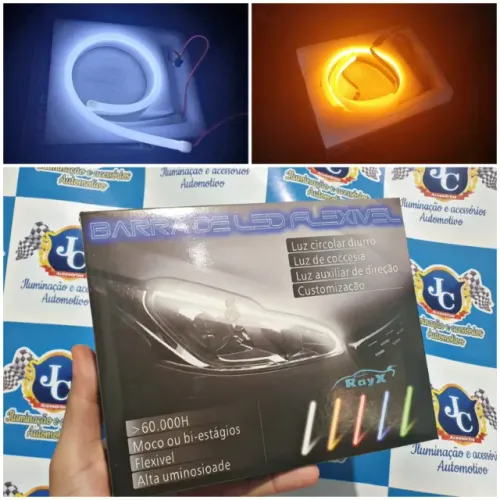 *Led Automotivo para DRL no Farol Principal - Modelo Universal da Marca RayX