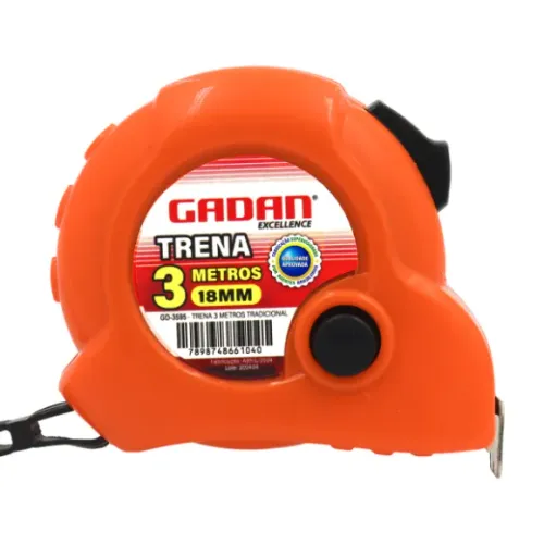 TRENA 3 METROS 18MM TRADICIONAL - GADAN 