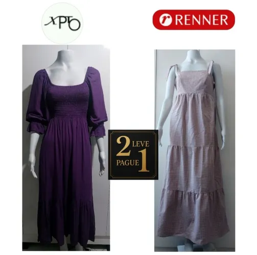 Xpto e Renner - kit 2 vestidos 36-38