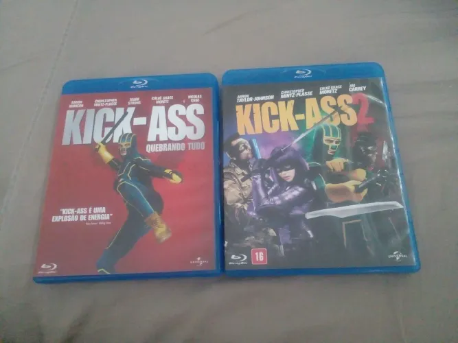 Kick-Ass 1 e 2 Blu-Ray - Coleção Completa