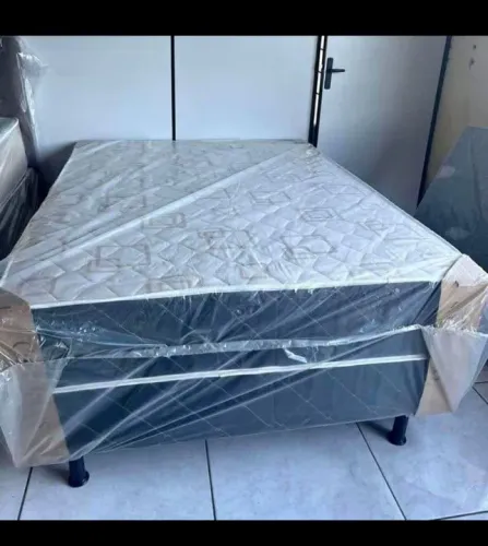 Cama Box de casal nova - preço imbatível!