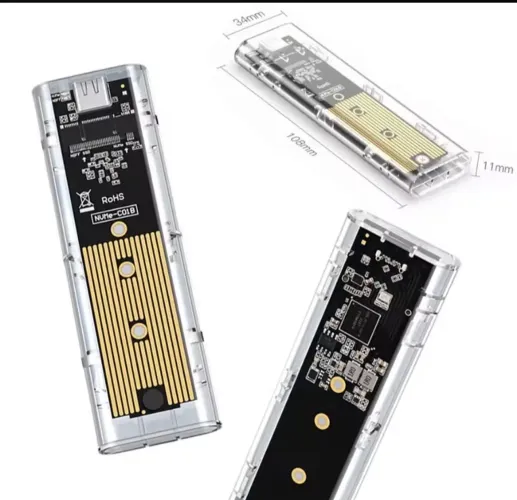 CASE PARA SSD NVME M.2 10GB/S NOVA COM GARANTIA ENTREGAMOS