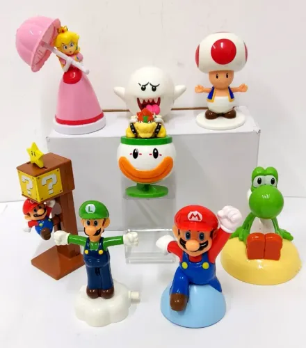Coleção Completa Super Mario Bros Mc Donalds - 2016